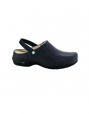 Shoes > W&G Paris w/heel strap - Unisex, solid colours