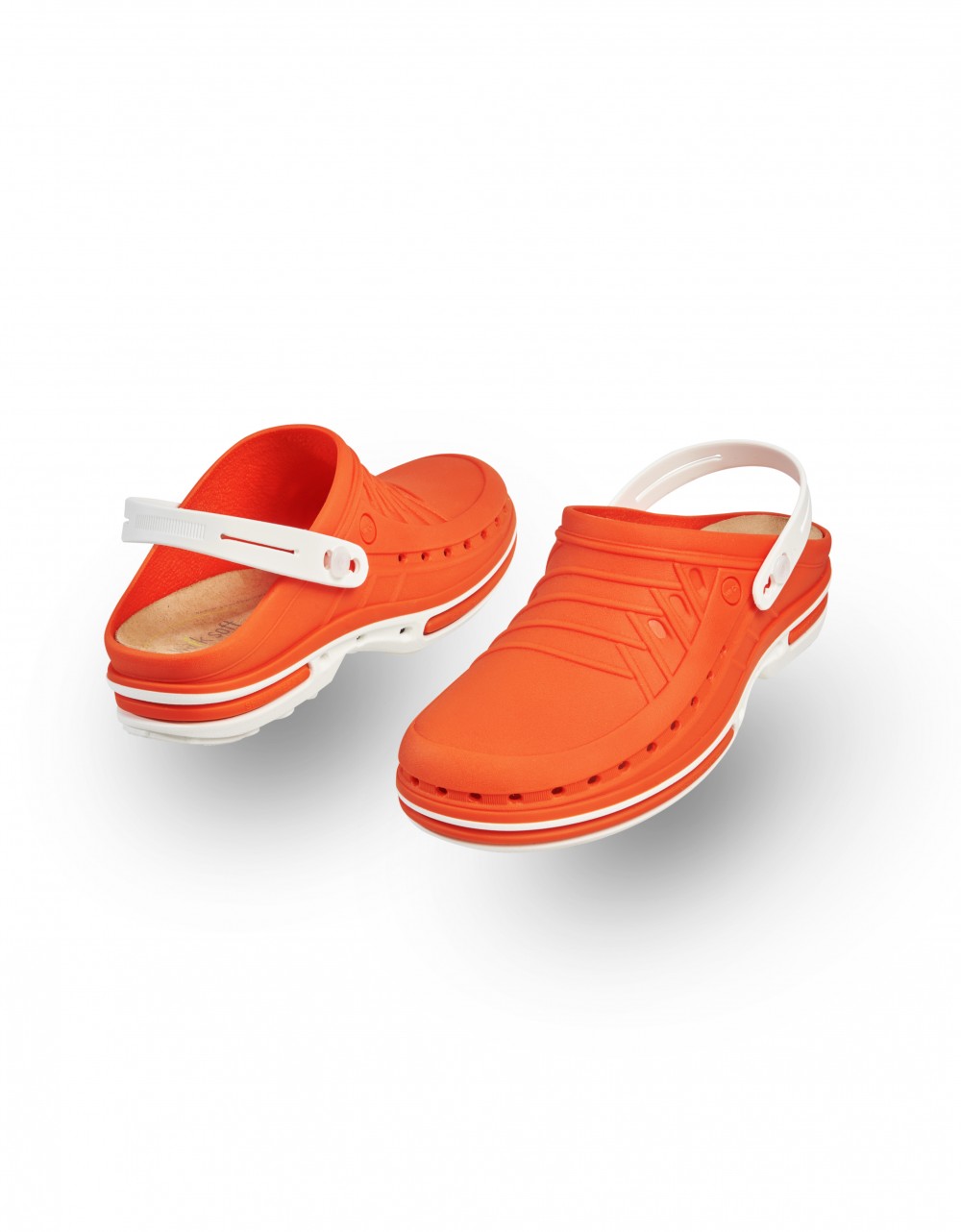 Shoes > Clog Walksoft w/heel strap - Walksoft insole  Sterilizable and machine washable unisex clogs with antislip sole. This product is antistatic and has a removable insole. Ideal for professionals who spend many hours on their feet. 