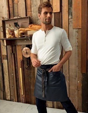 Aprons > Division apron - Waxed effect