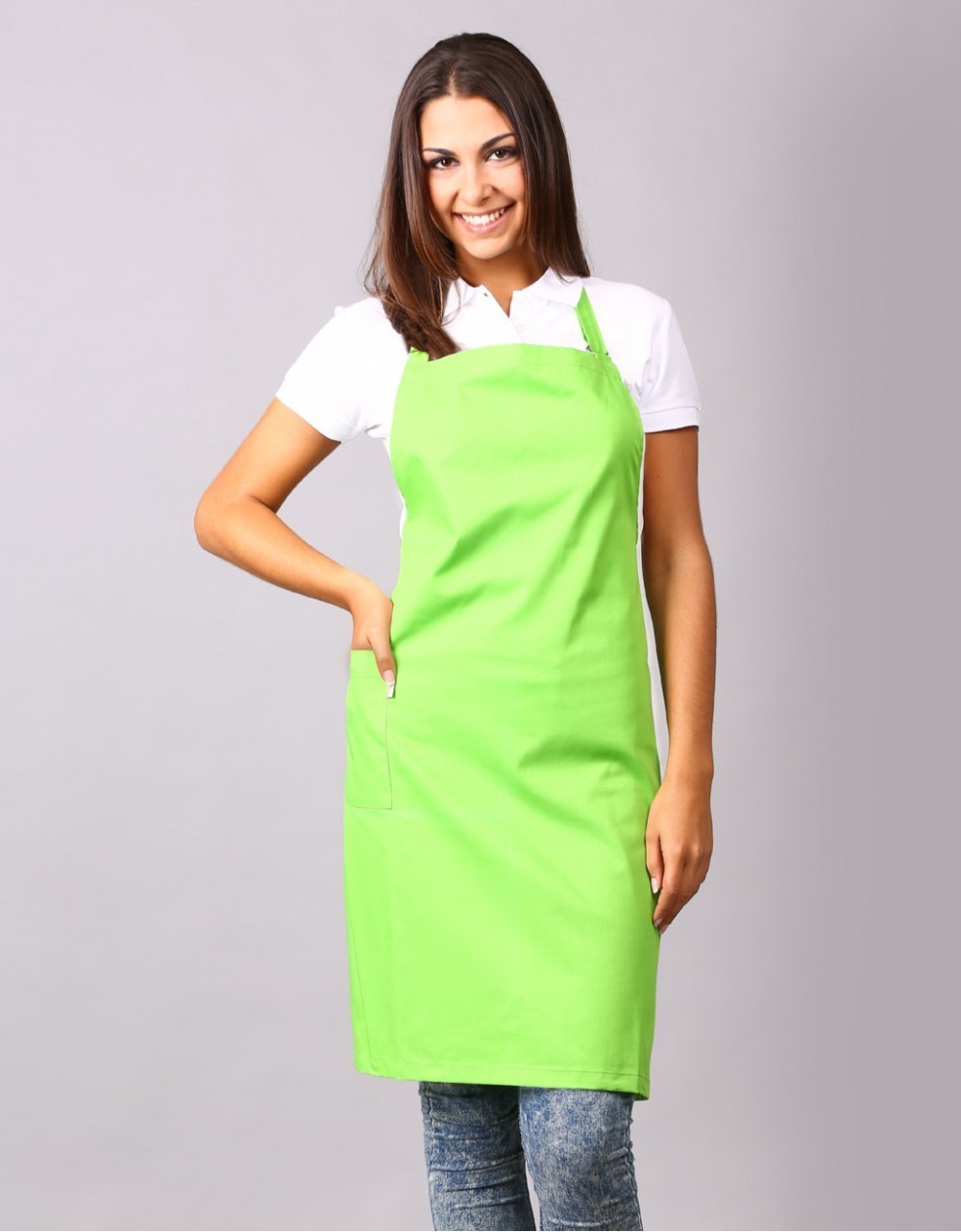 Aprons > Medium bib apron - Basic - lower price!