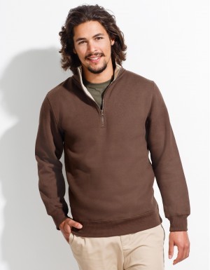 Sweatshirts > Scott Sweatshirt - 1/4 zip sweatshirt