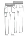 Scrubs > Cherokee Revolution Trousers - Mesh panels
