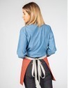 Aprons > Bicolor apron - Zipper pocket
