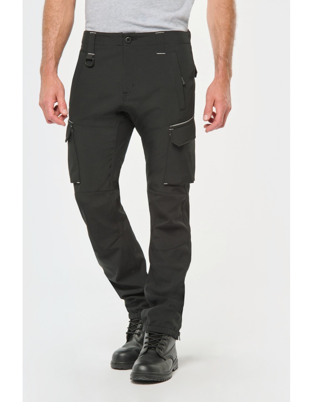 Mens workwear softshell trousers, WK750 WK - Designed to Work