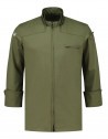 Chefs jackets > Nero Chefs jacket - Fastens with zipper