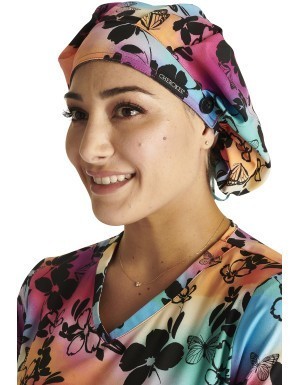 Headwear > Prints scrub cap - Extra hair space!