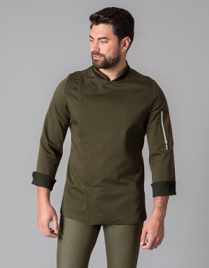 Chefs jackets > Duran jacket - Satin stretch fabric